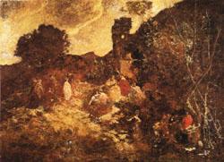 Adolphe-Joseph Monticelli Mrseilles china oil painting image